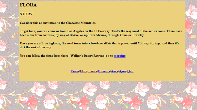 gallery image of Life in the Chocolate Mountains