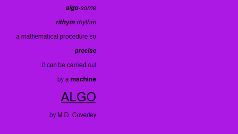 gallery image of ALGO