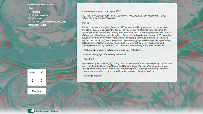 gallery image of Figurski at Findhorn on Acid