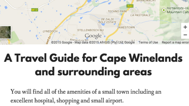 gallery image of A Travel Guide