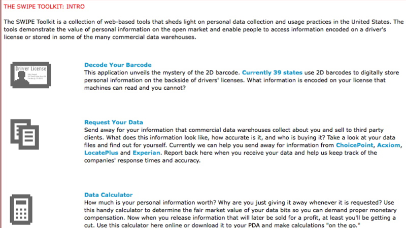 gallery image of The SWIPE Toolkit
