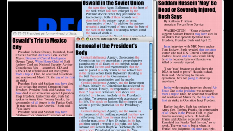 gallery image of Two Textual Instruments: Regime Change and News Reader