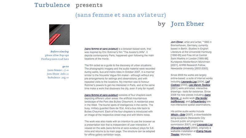 gallery image of (sans femme et sans aviateur)