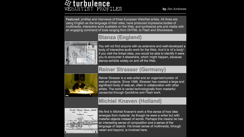 gallery image of WebArtist Profiles