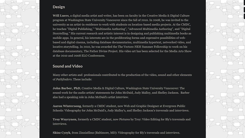 gallery image of <em>Pathfinders</em> Chapter 7: Authors' and Contributors' Bios