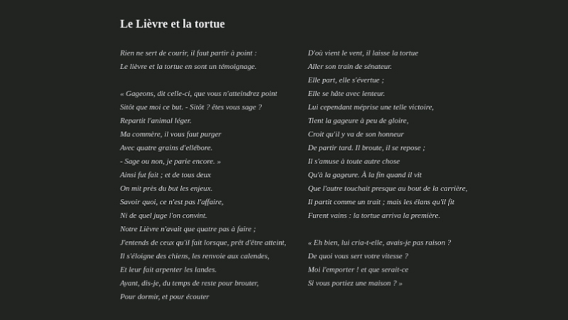 gallery image of Rien ne sert de courir, il faut partir à point