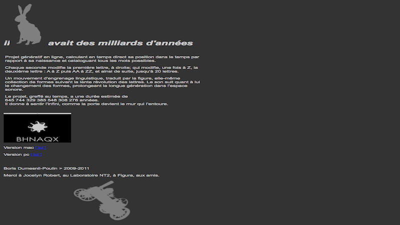 gallery image of il avait des milliards d'anées