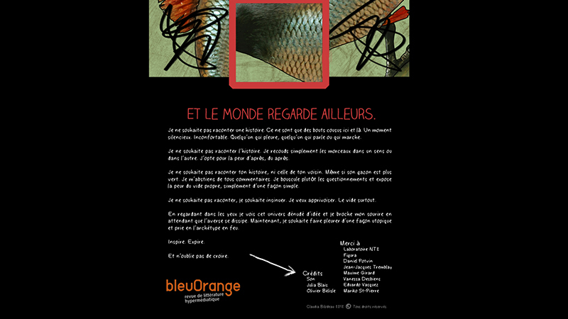 gallery image of Et le monde regarde ailleurs