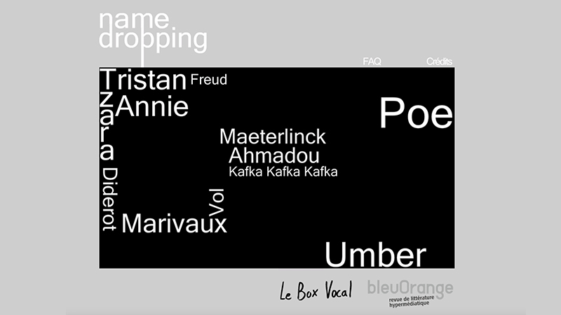 gallery image of name dropping