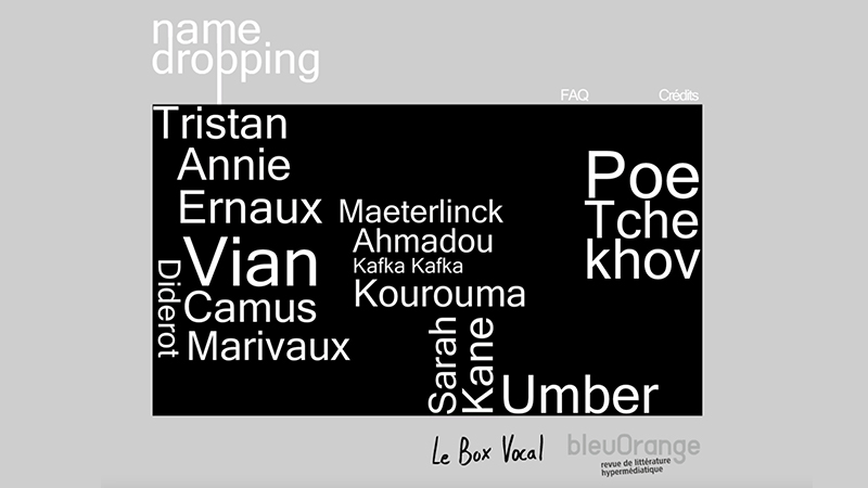 gallery image of name dropping