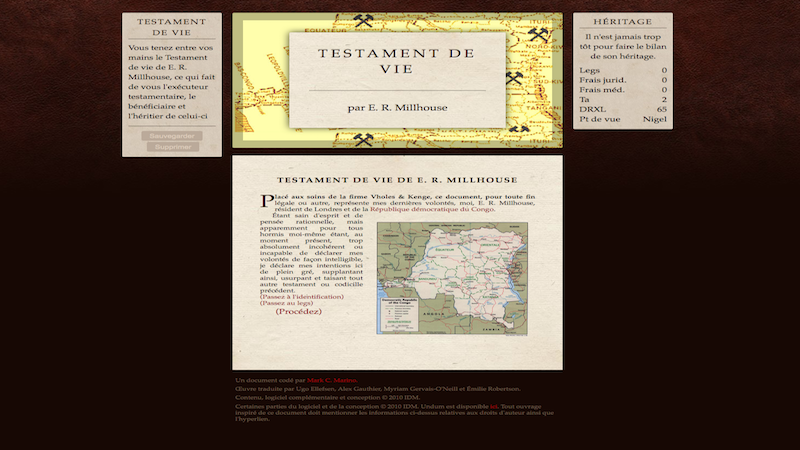 gallery image of Living Will - Testament de Vie