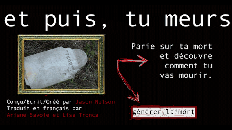 gallery image of et puis, tu meurs