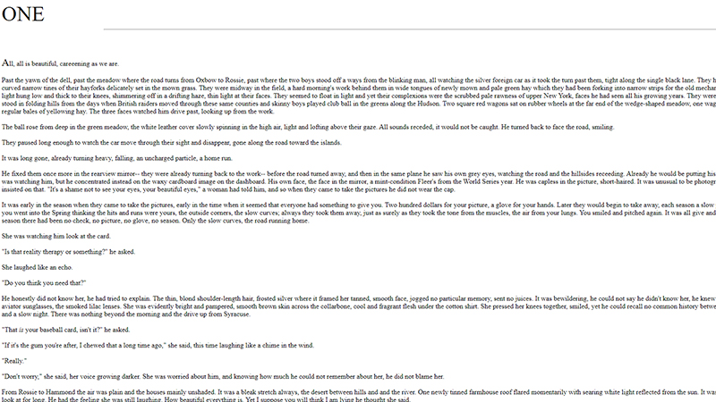 gallery image of Going the Distance