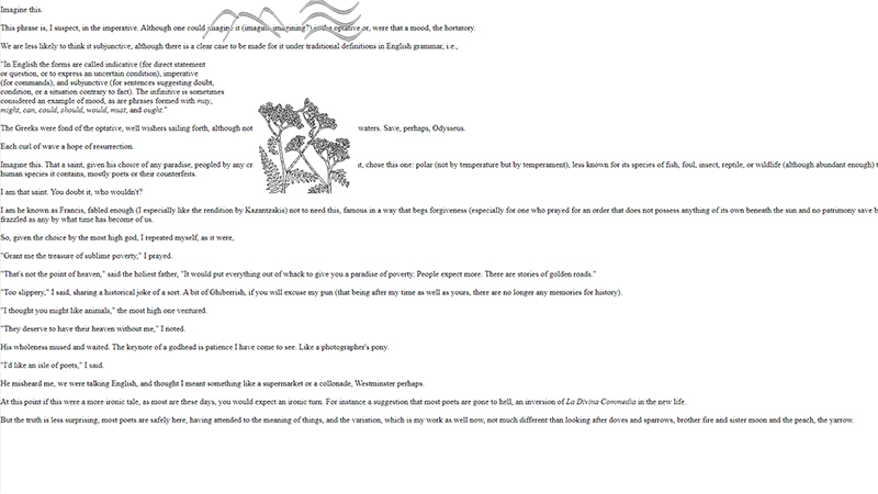 gallery image of The Sonatas of Saint Francis