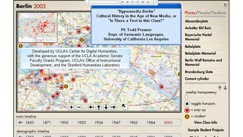 gallery image of Hypermedia Berlin: Cultural History in the Age of New Media, or 