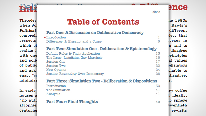 gallery image of Deliberative Democracy and Difference