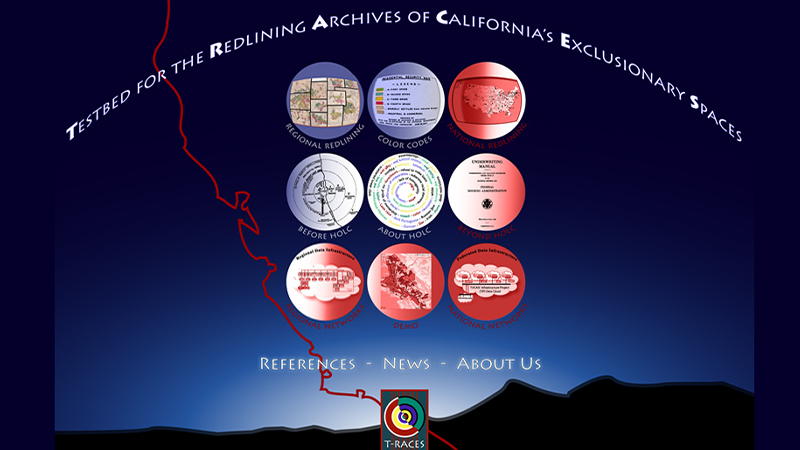 gallery image of T-RACES: Testbed for the Redlining Archives of California's Exclusionary Spaces