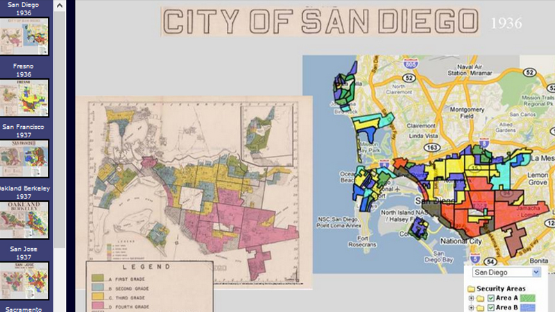 gallery image of T-RACES: Testbed for the Redlining Archives of California's Exclusionary Spaces
