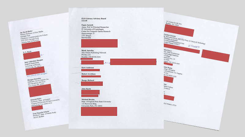 gallery image of ELO Literary Advisory Board Member Information