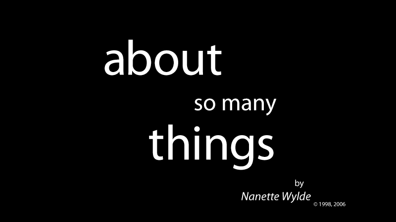 gallery image of about so many things