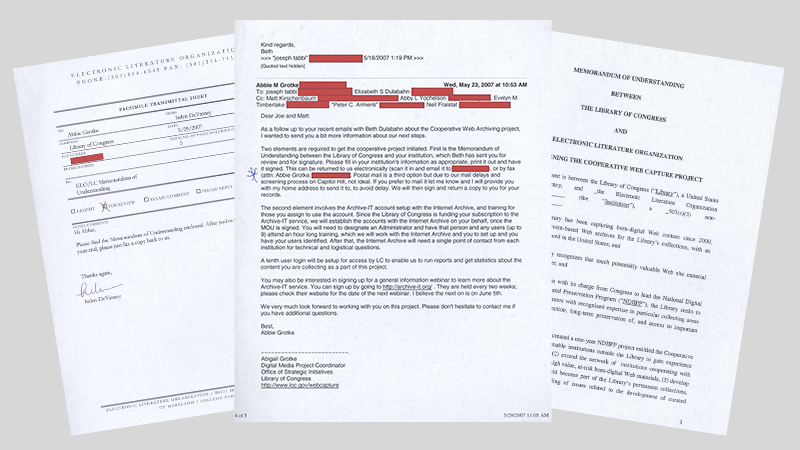 gallery image of Cooperative Web Capture Project Documentation