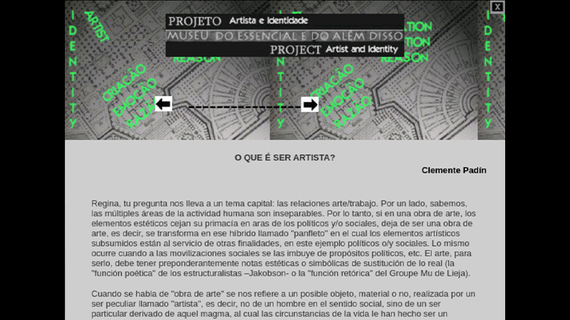 gallery image of Artista e Identidade / Artist and Identity