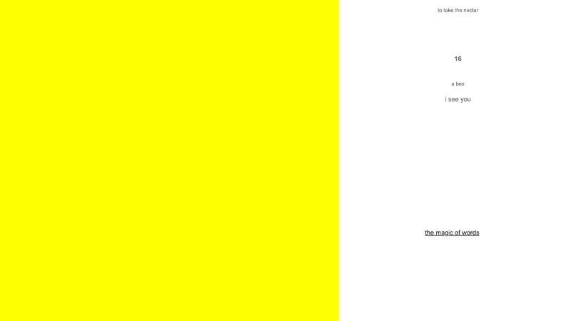 gallery image of Re: the magic of words