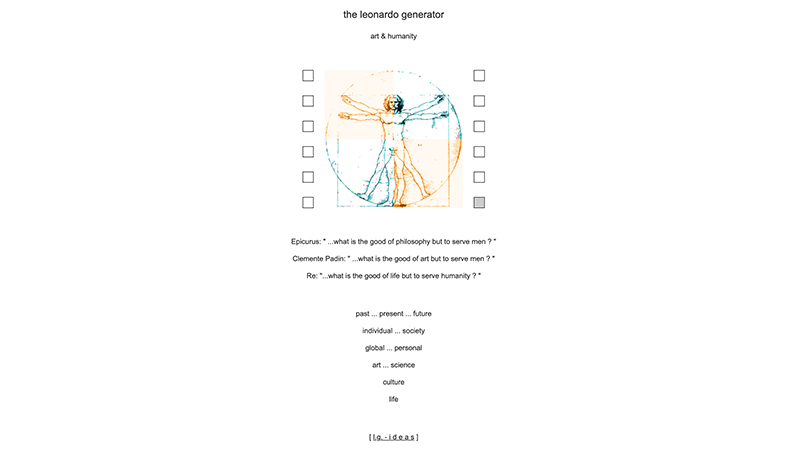 gallery image of the leonardo generator