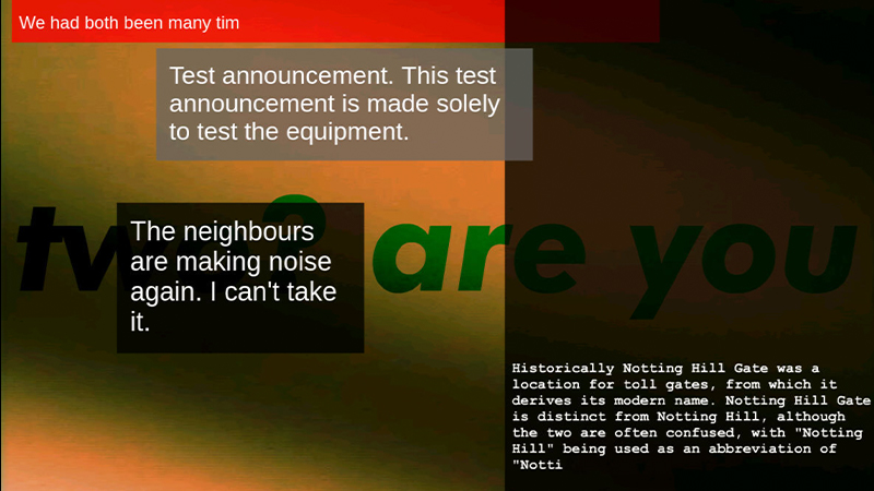 gallery image of Tube Lines