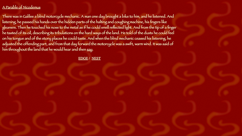 gallery image of The Nicodemus Glyph