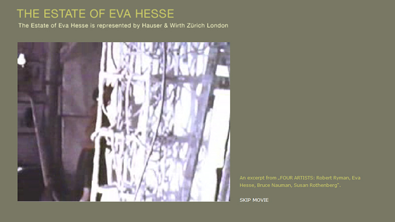 gallery image of (NON)sense for to from Eva Hesse