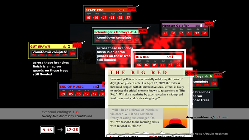 gallery image of Endings Eventually End: Twenty-Five Doomsday Countdowns