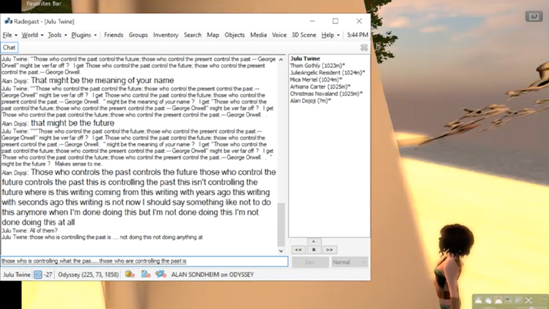 gallery image of Chat Text of Voice Resonance Command System