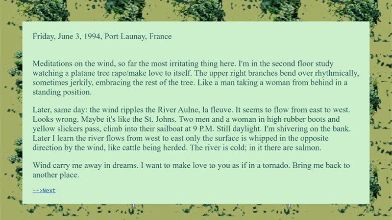 gallery image of Wind Diary: Port Launay, France