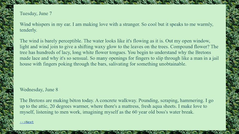 gallery image of Wind Diary: Port Launay, France