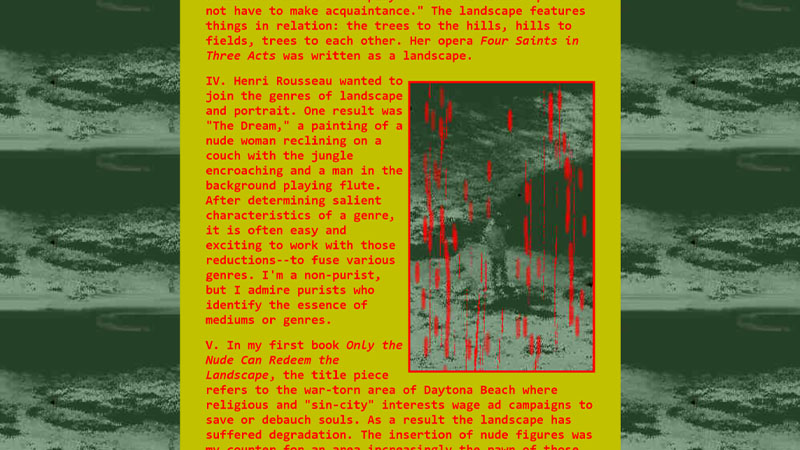 gallery image of The Landscape / Scene / Web