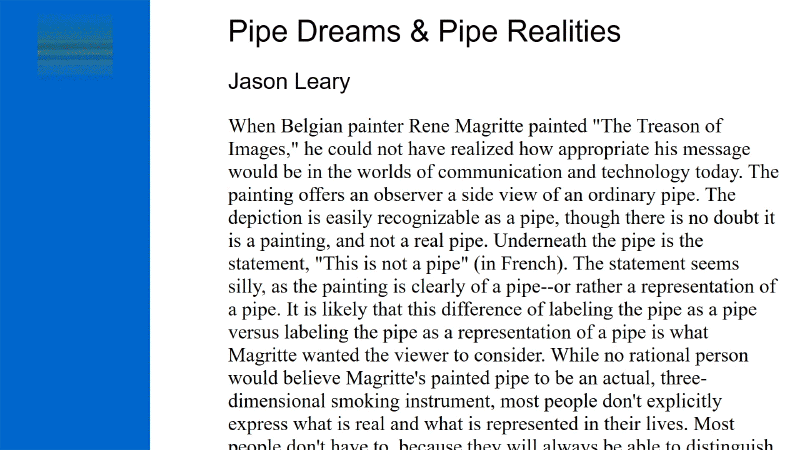 gallery image of Pipe Dreams & Pipe Realities