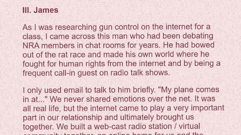 gallery image of Three Online Love Stories