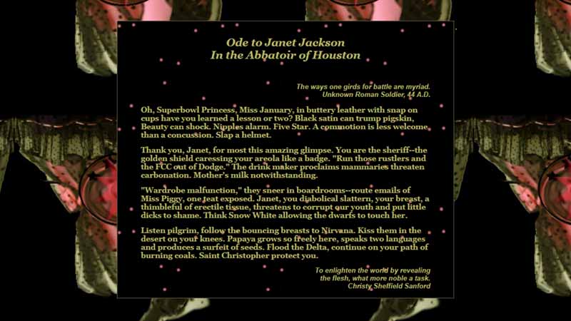 gallery image of Ode to Janet Jackson