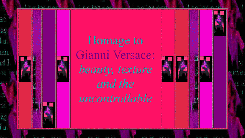 gallery image of Homage to Gianni Versace: beauty, texture and the uncontrollable
