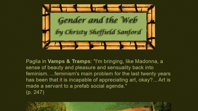 gallery image of Gender and the Web