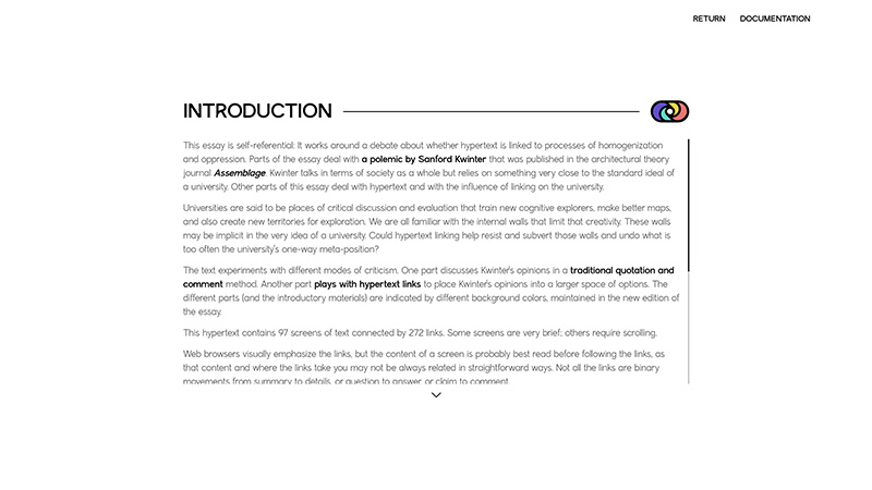 gallery image of Hypertext as Resistance