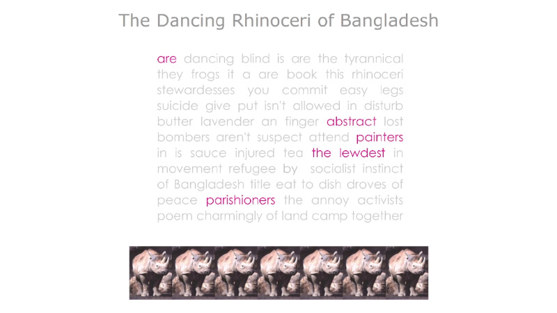 gallery image of The Dancing Rhinoceri of Bangladesh