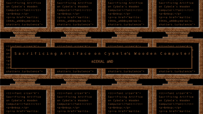 gallery image of Sacrificing Artiface on Cybele's Wooden Computer
