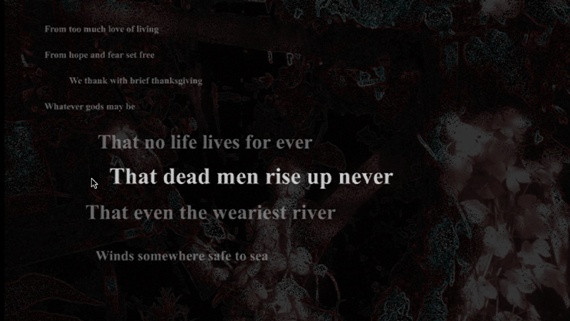 gallery image of The Garden of Proserpine (An Exerpt)