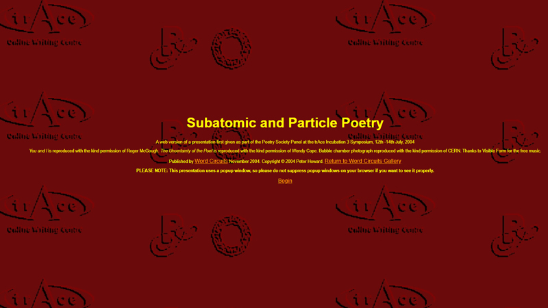 gallery image of Subatomic and Particle Poetry