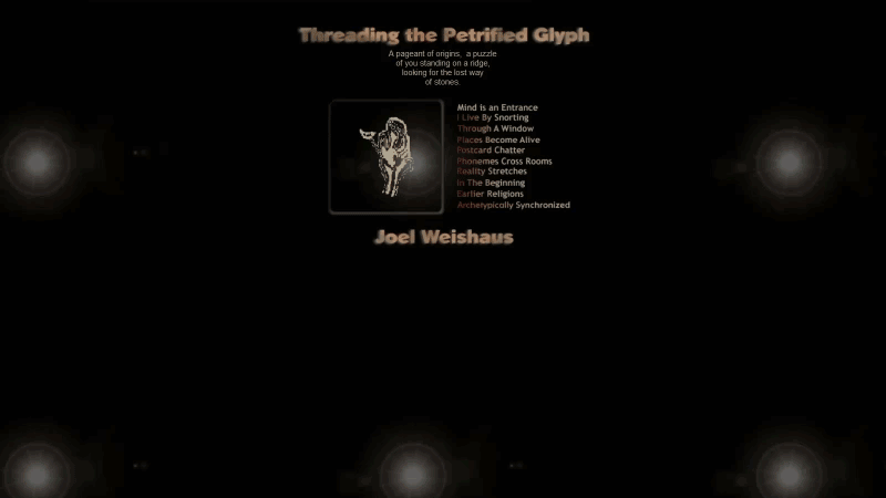 gallery image of Threading the Petrified Glyph