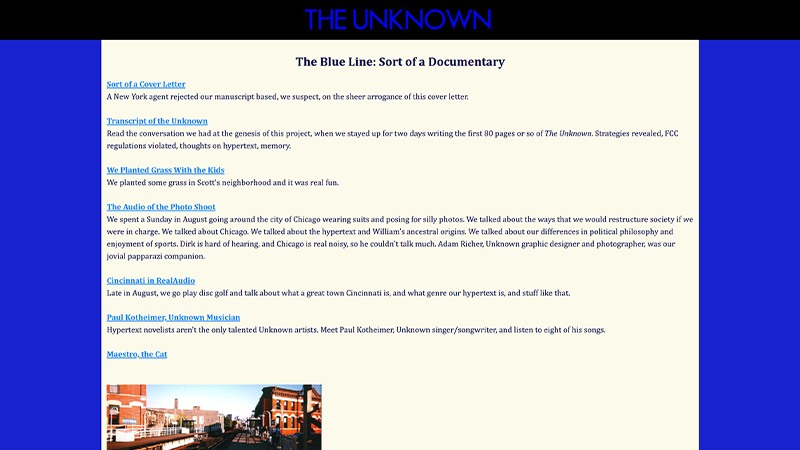 gallery image of The Unknown