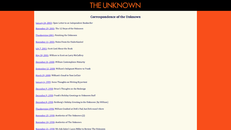 gallery image of The Unknown