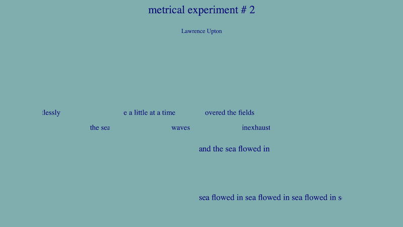 gallery image of Work by Lawrence Upton